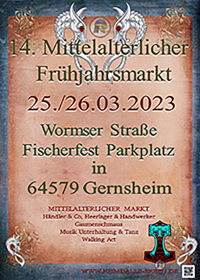 14. Frühlingsmarkt Gernsheim Flyer
