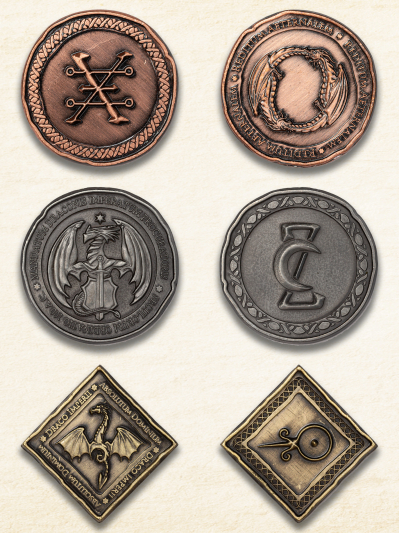 LARP Münzen made by McOnis – Fantasy Spielgeld für dein Rollenspiel - McOnis LARP Münzen made by McOnis – Fantasy Spielgeld für dein Rollenspiel - McOnis