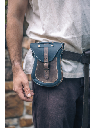 Trollfelsen_Mittelalter_Beutel_Tasche_Leder_Aleidis_Schwarz_Braun