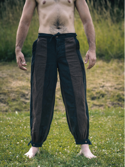 Trollfelsen_Mittelalter_Gewandung_Ritter_Hose_Tristan_Gesteift_Schwarz_Braun Trollfelsen_Mittelalter_Gewandung_Ritter_Hose_Tristan_Gesteift_Schwarz_Braun