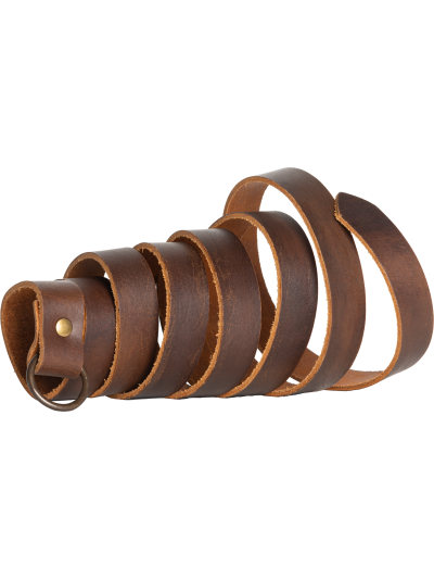 Trollfelsen_Gewandung_Gürtel_Schmaler_Ringgürtel_Kaffeebraun3